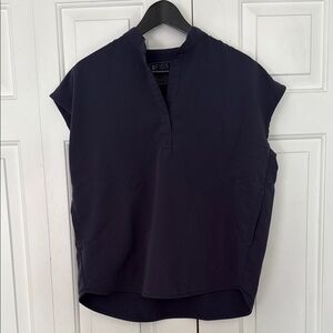 Figs Women's Quiet Navy Top